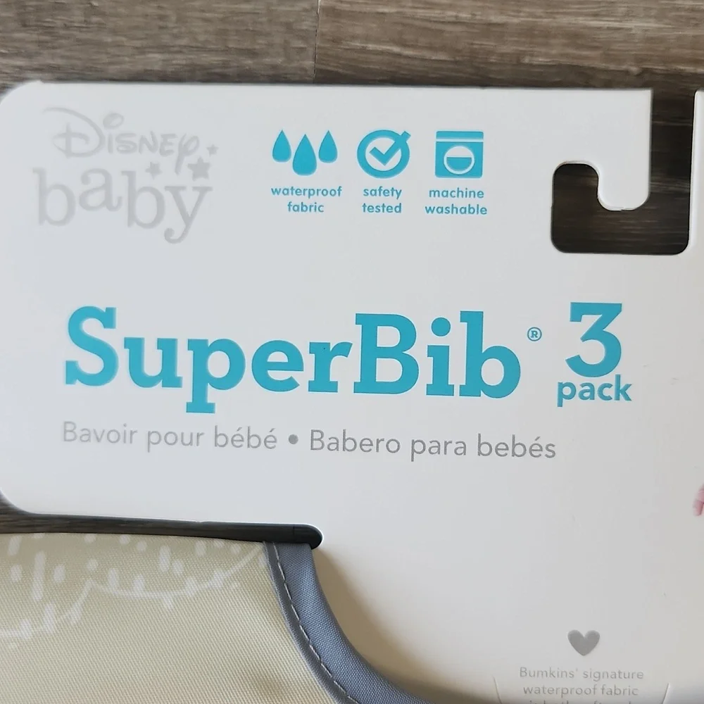 SuperBib 3 Pack: Pooh Bear and Friends NWT